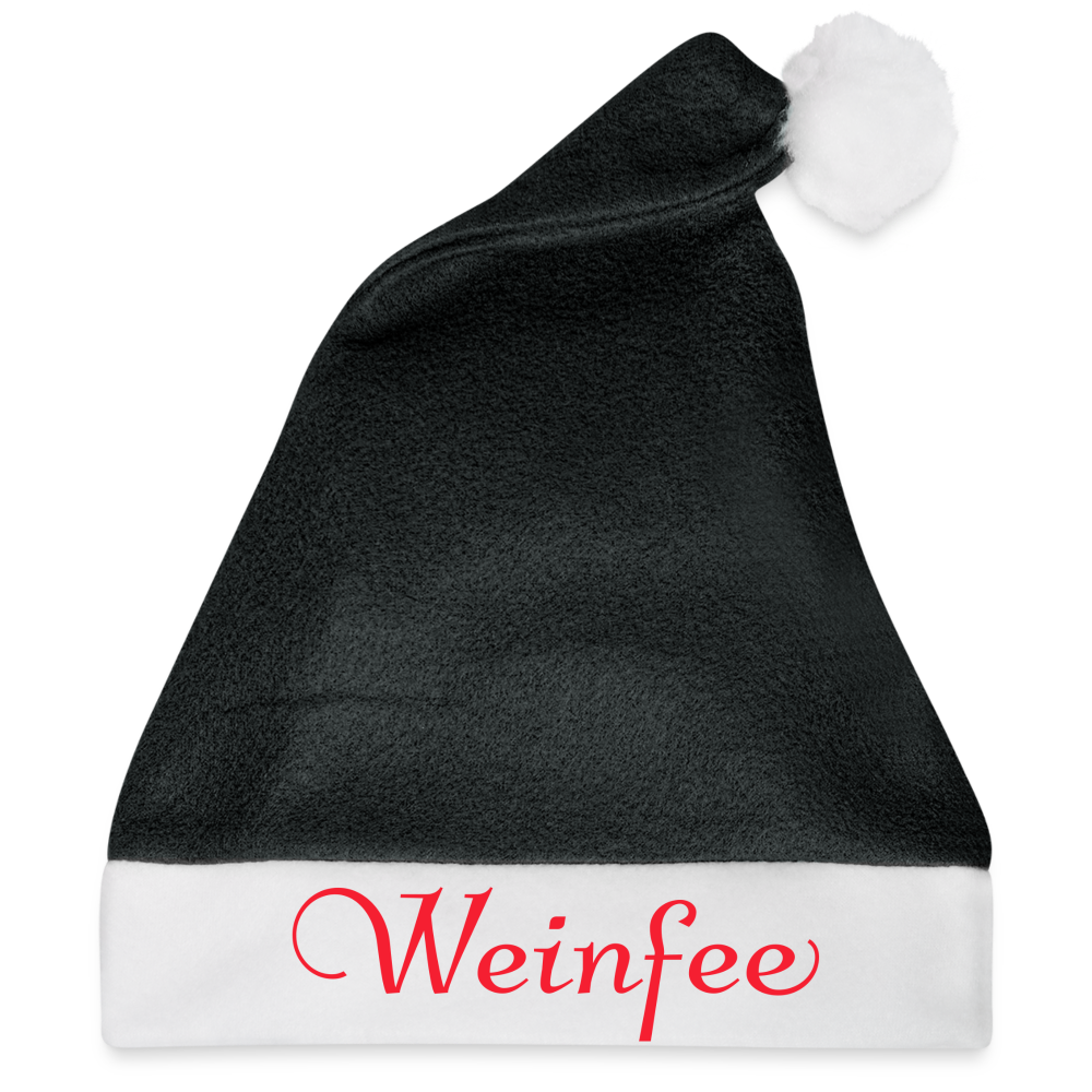 WEINFEE - Weihnachtsmütze - Schwarz/Weiß