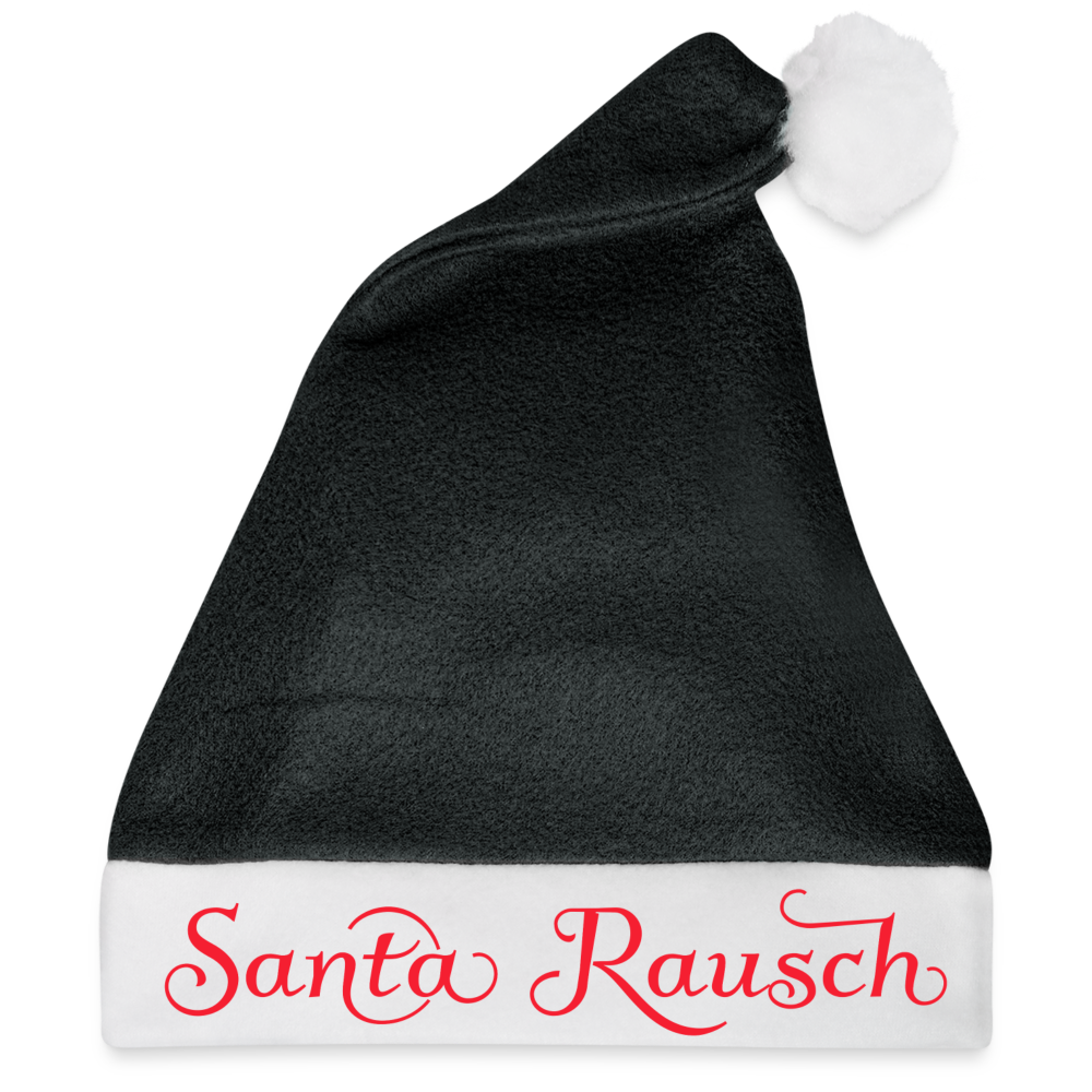 Weihnachtsmütze - Schwarz/Weiß