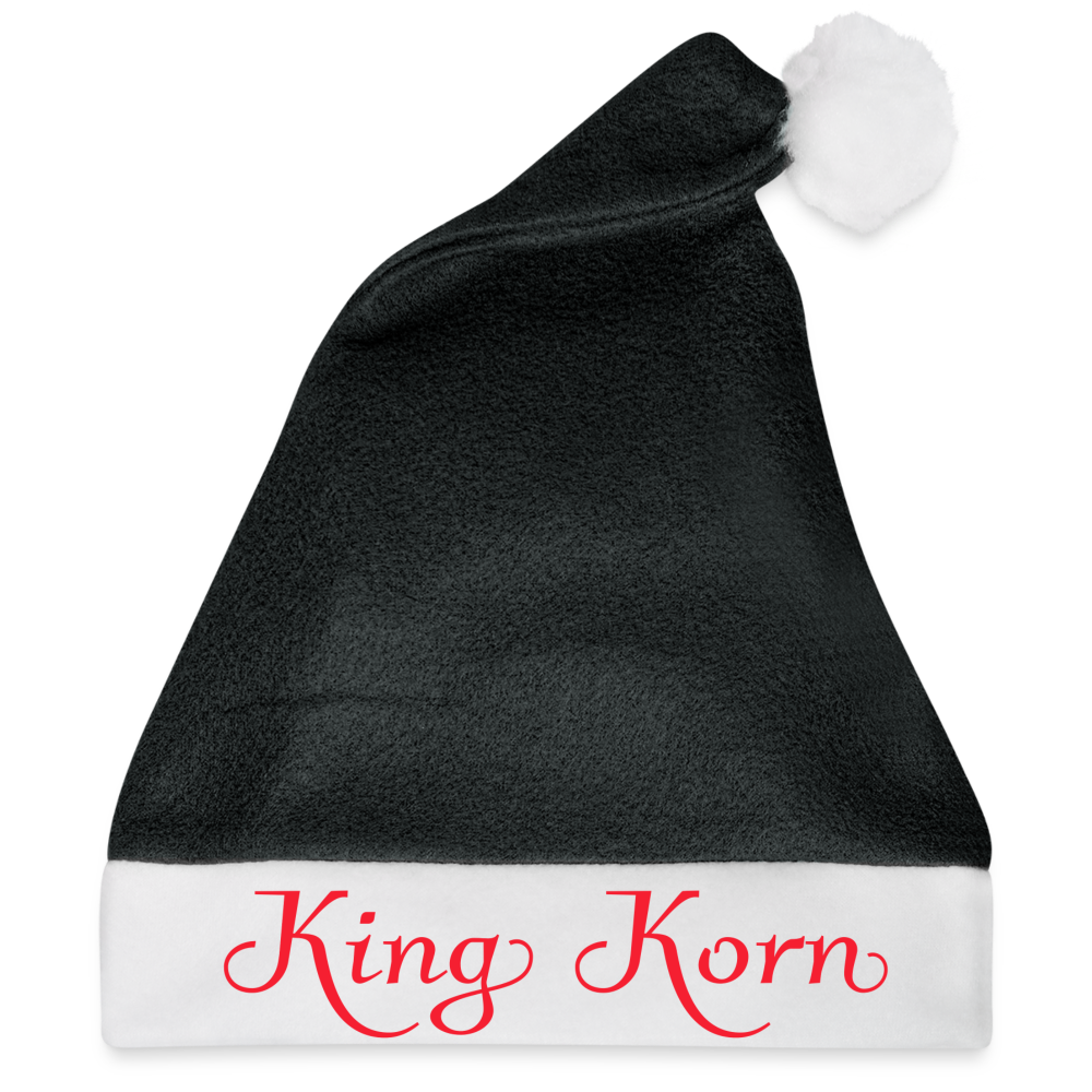 KING KORN - Weihnachtsmütze - Schwarz/Weiß