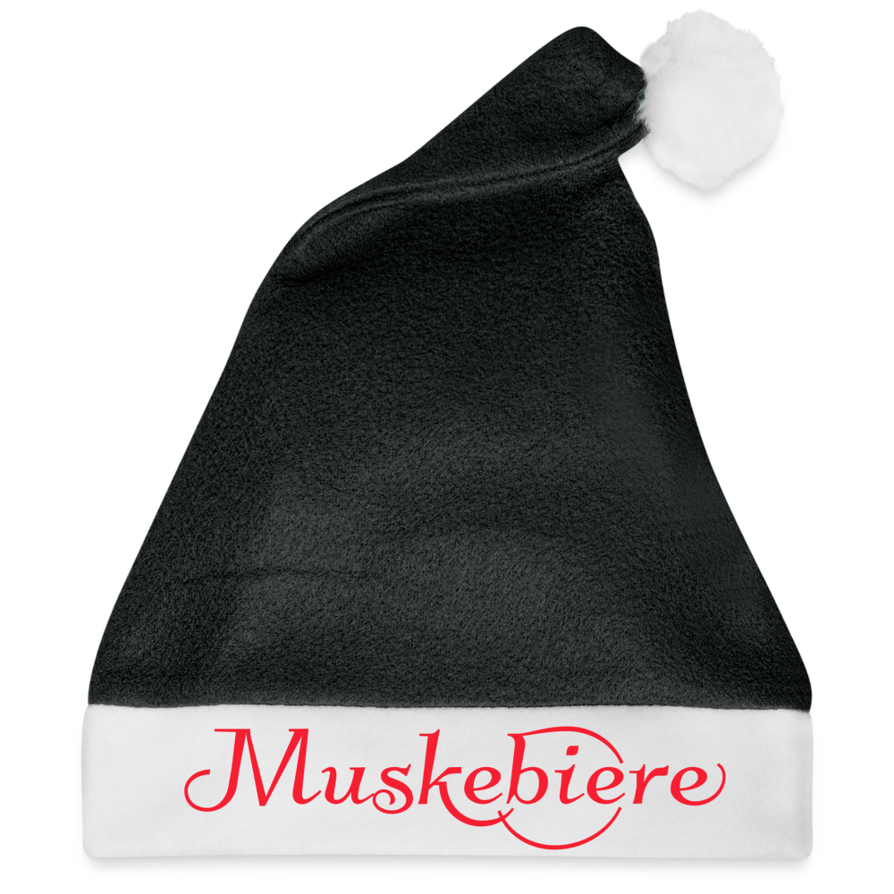 MUSKEBIERE - Weihnachtsmütze - Schwarz/Weiß