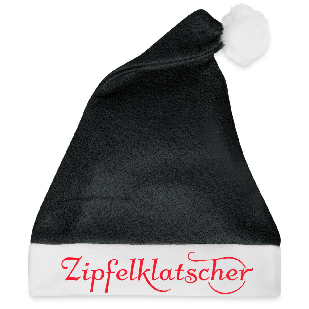 ZIPFELKLATSCHER - Weihnachtsmütze - Schwarz/Weiß