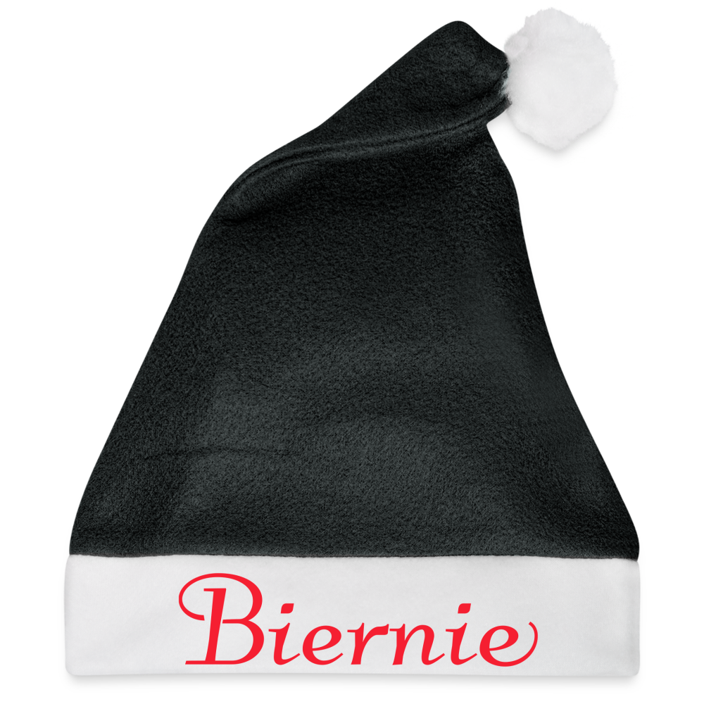 BIERNIE - Weihnachtsmütze - Schwarz/Weiß