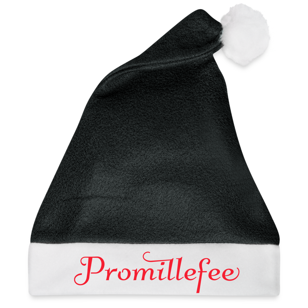PROMILLEFEE - Weihnachtsmütze - Schwarz/Weiß