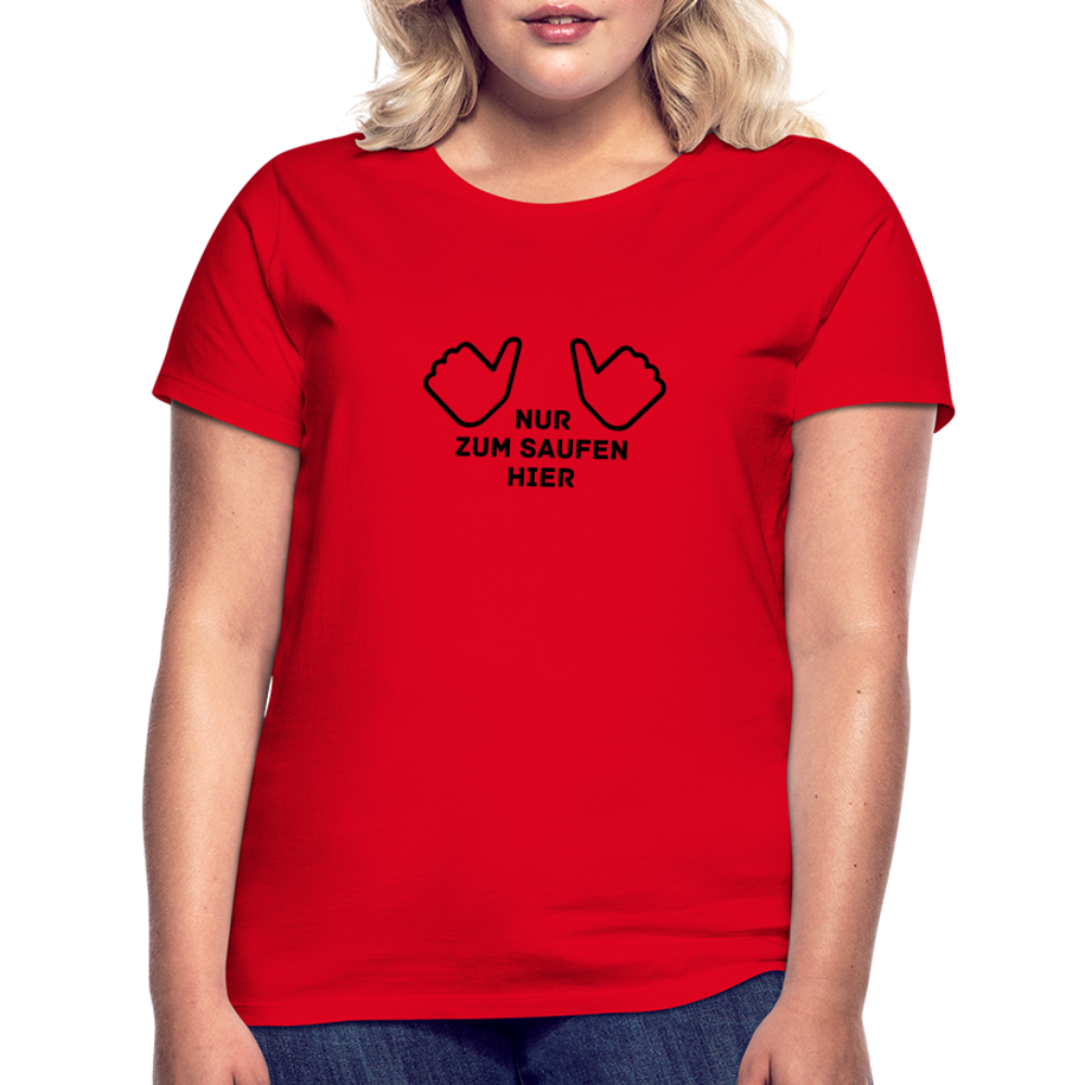 Frauen T-Shirt - Rot