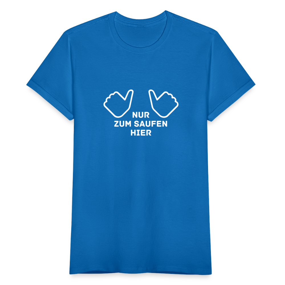 Frauen T-Shirt - Royalblau