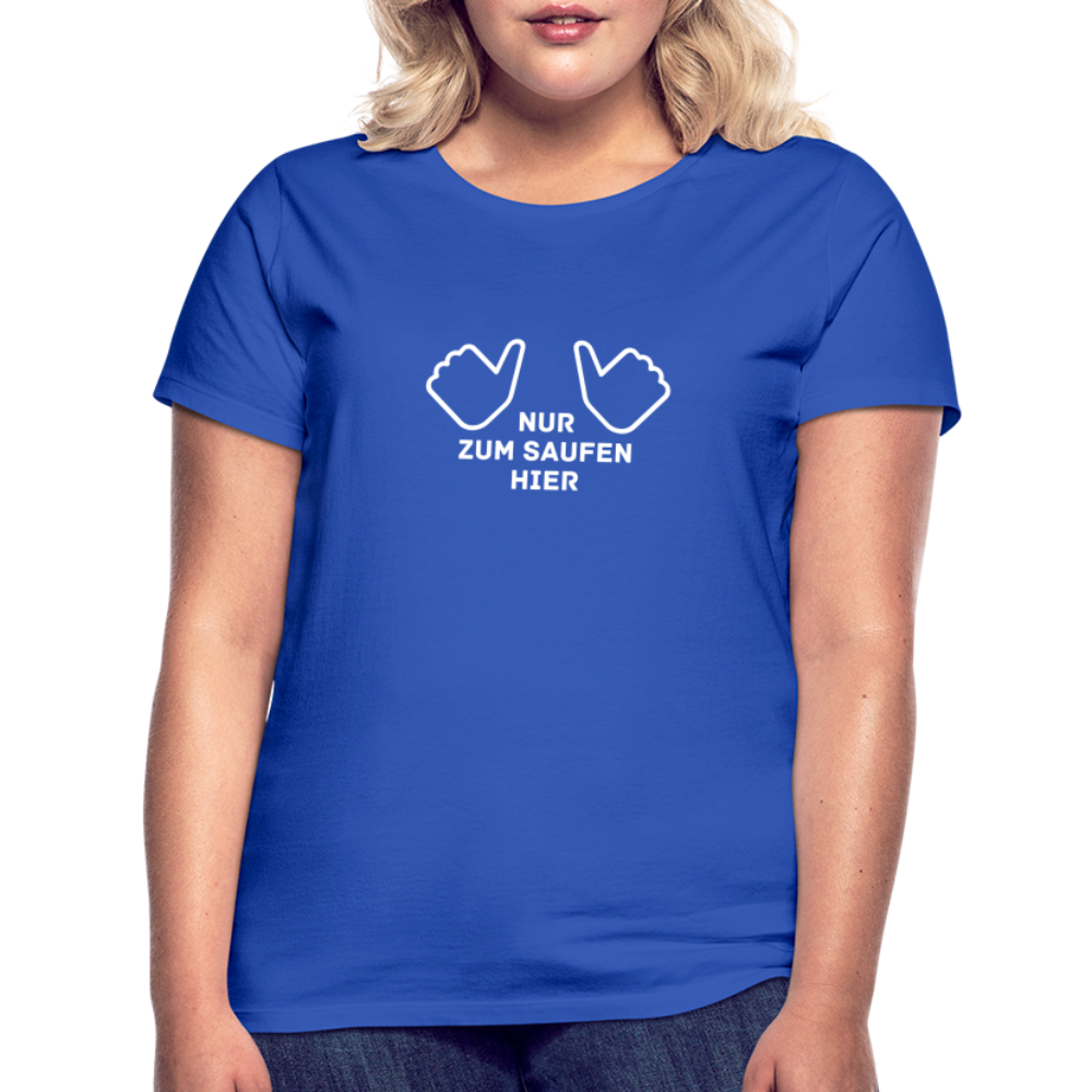 Frauen T-Shirt - Royalblau