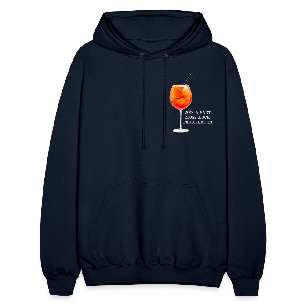 WER A SAGT - Unisex Hoodie - Navy