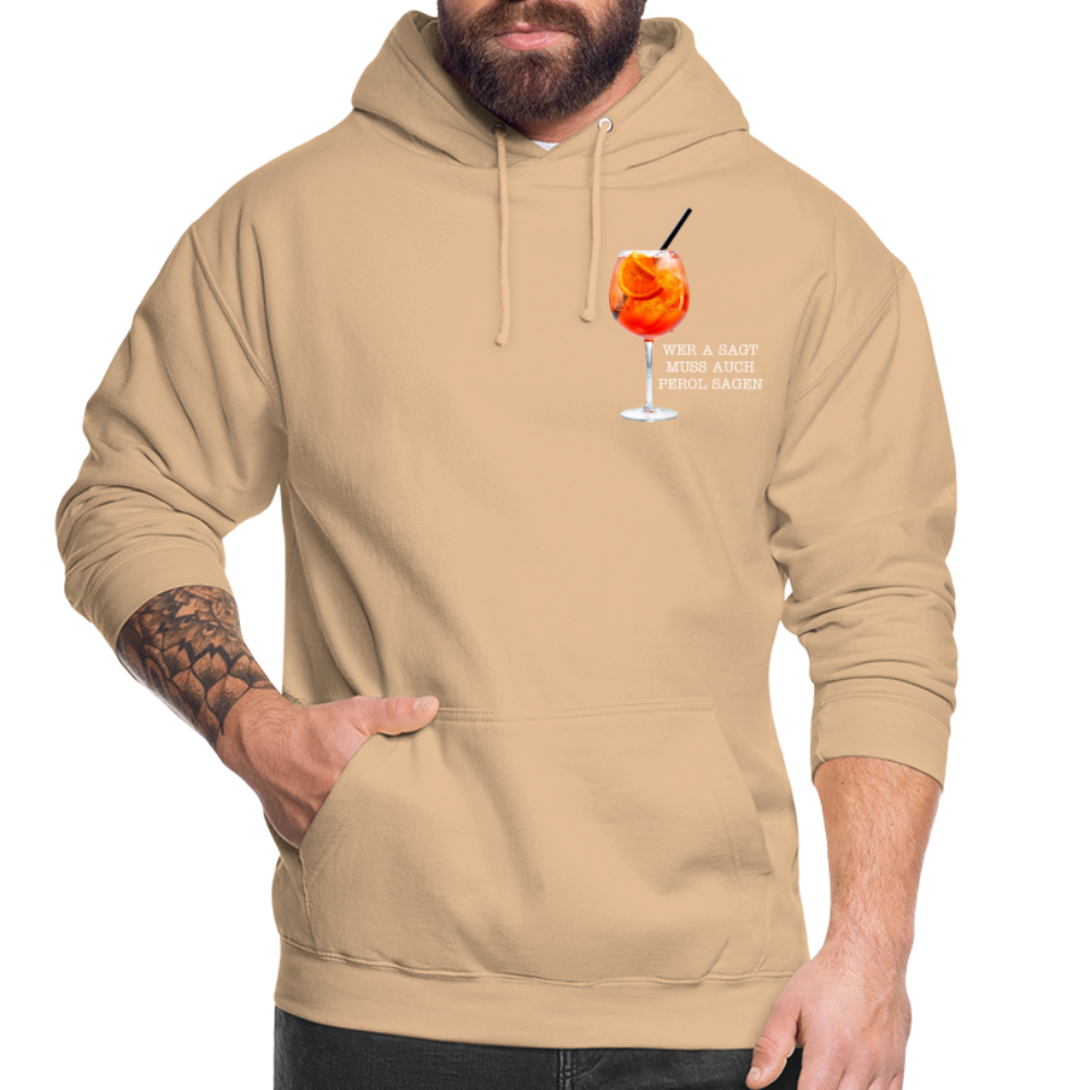 WER A SAGT - Unisex Hoodie - Beige