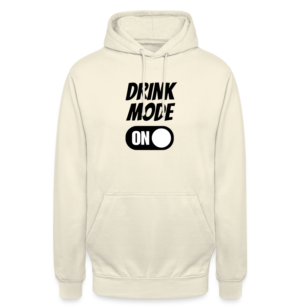 DRINK MODE ON - Unisex Hoodie - Vanille-Milchshake