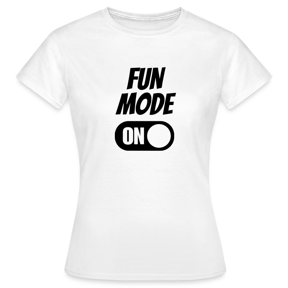 DRIN MODE ON - Damen T-Shirt - weiß