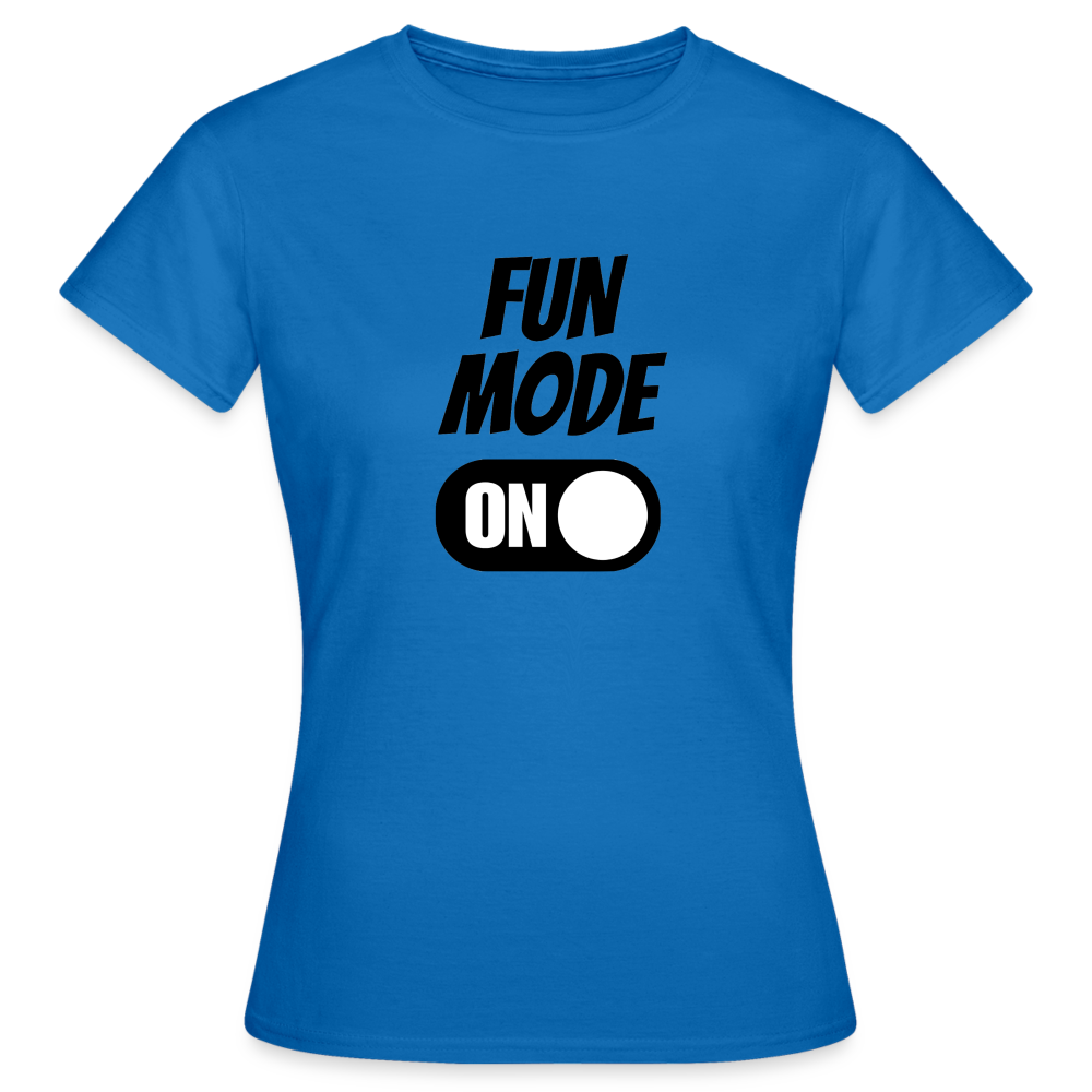 DRIN MODE ON - Damen T-Shirt - Royalblau