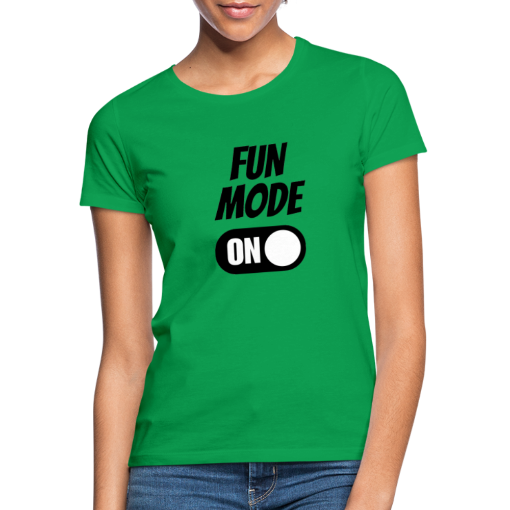 DRIN MODE ON - Damen T-Shirt - Kelly Green