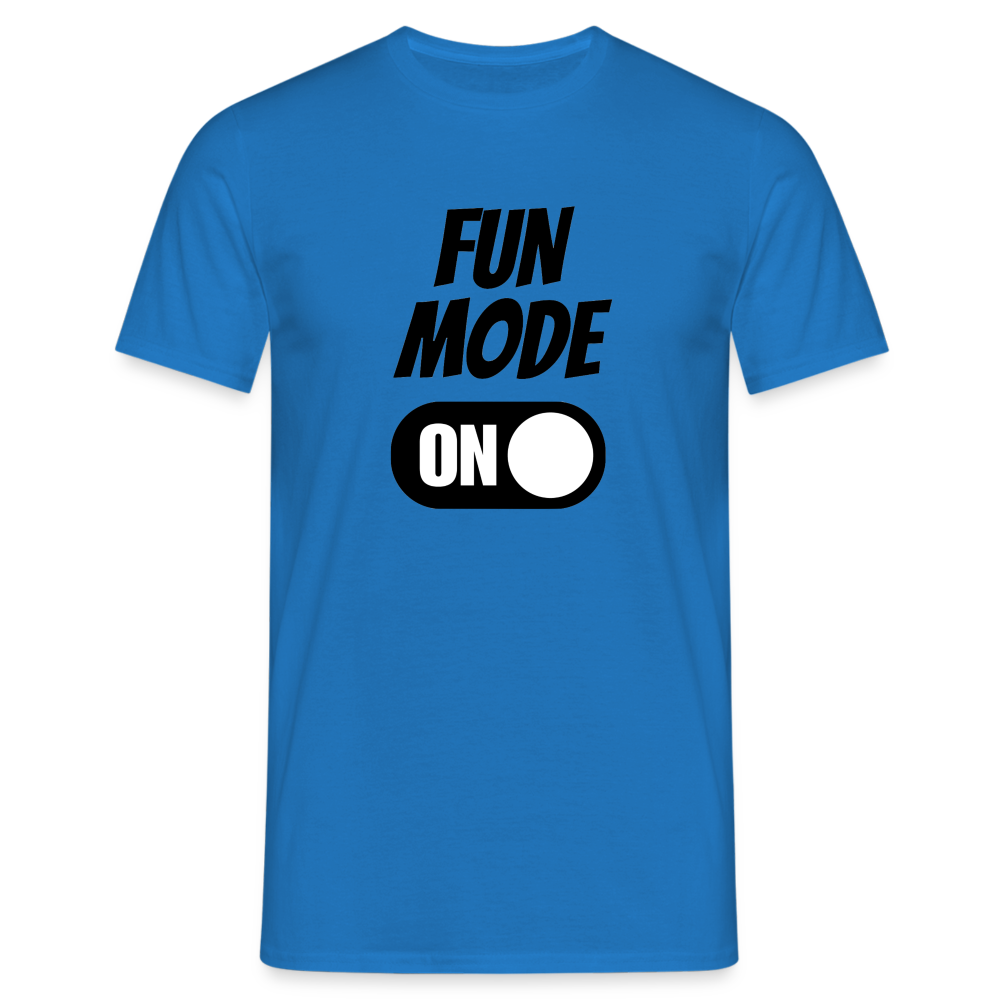 FUN MODE ON - Herren T-Shirt - Royalblau