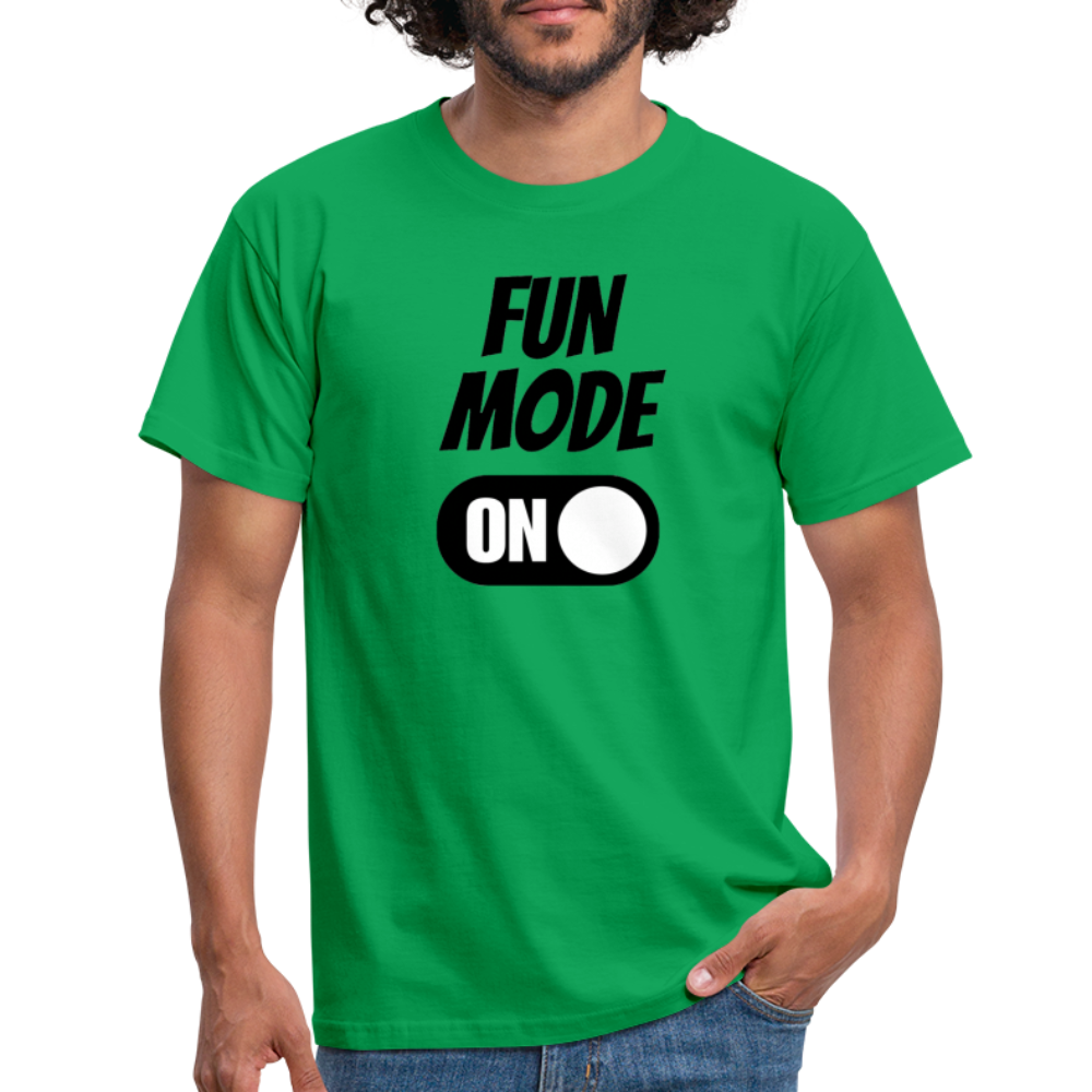 FUN MODE ON - Herren T-Shirt - Kelly Green