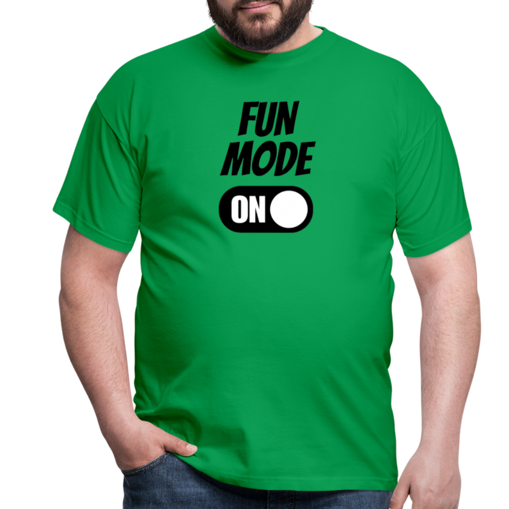 FUN MODE ON - Herren T-Shirt - Kelly Green