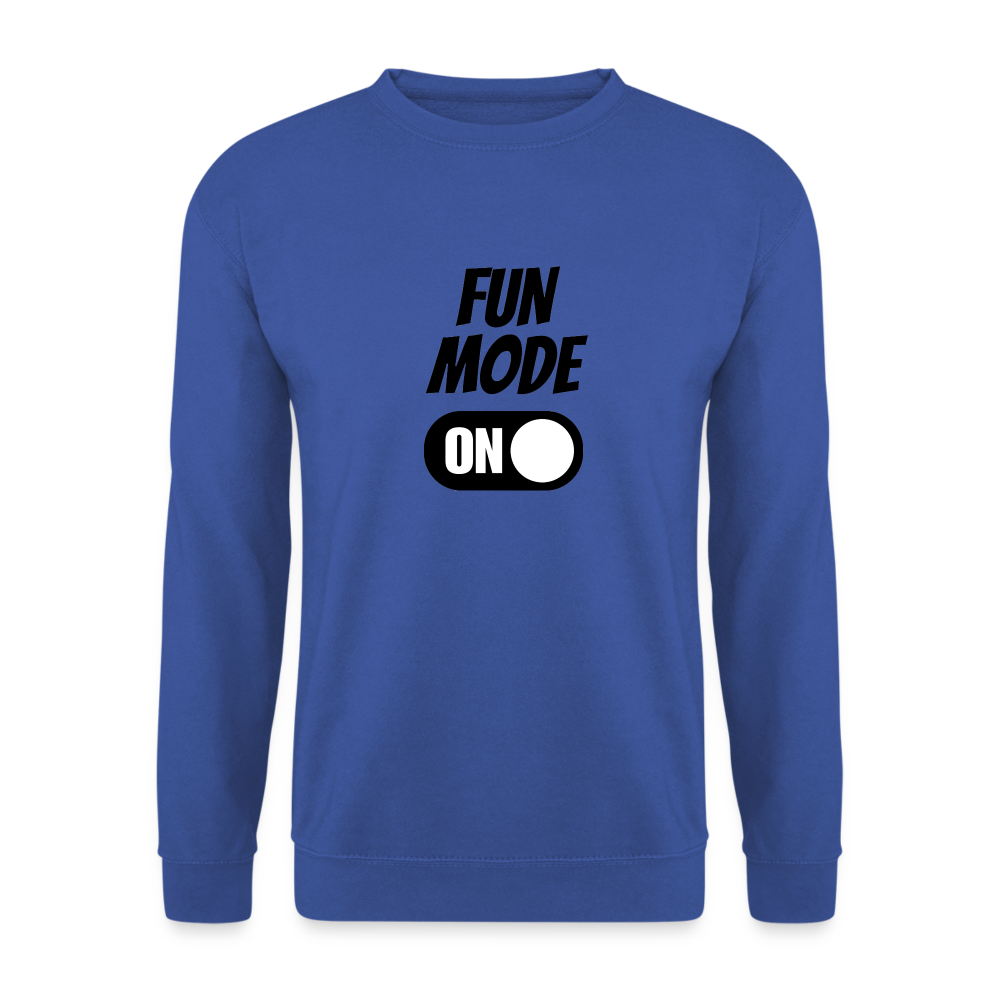 FUN MODE ON - Unisex Pullover - Royalblau