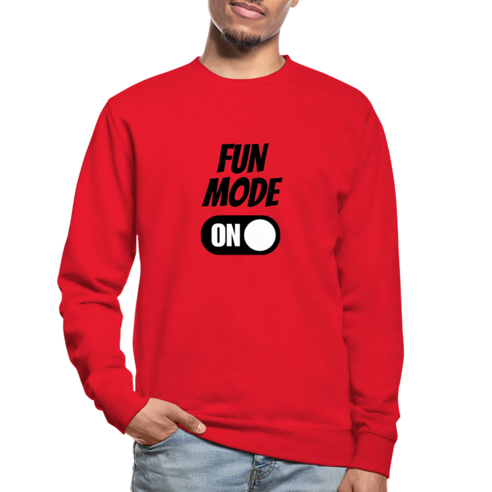 FUN MODE ON - Unisex Pullover - Rot