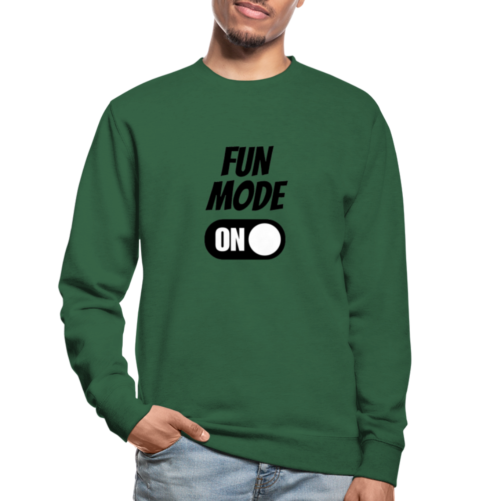 FUN MODE ON - Unisex Pullover - Grün