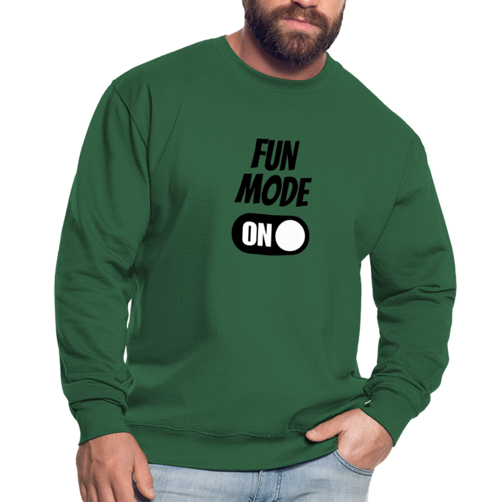 FUN MODE ON - Unisex Pullover - Grün