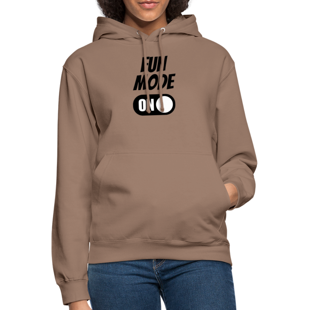 DRINK MODE ON - Unisex Hoodie - Mokka