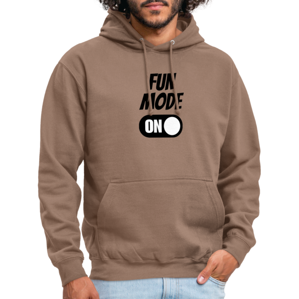 DRINK MODE ON - Unisex Hoodie - Mokka