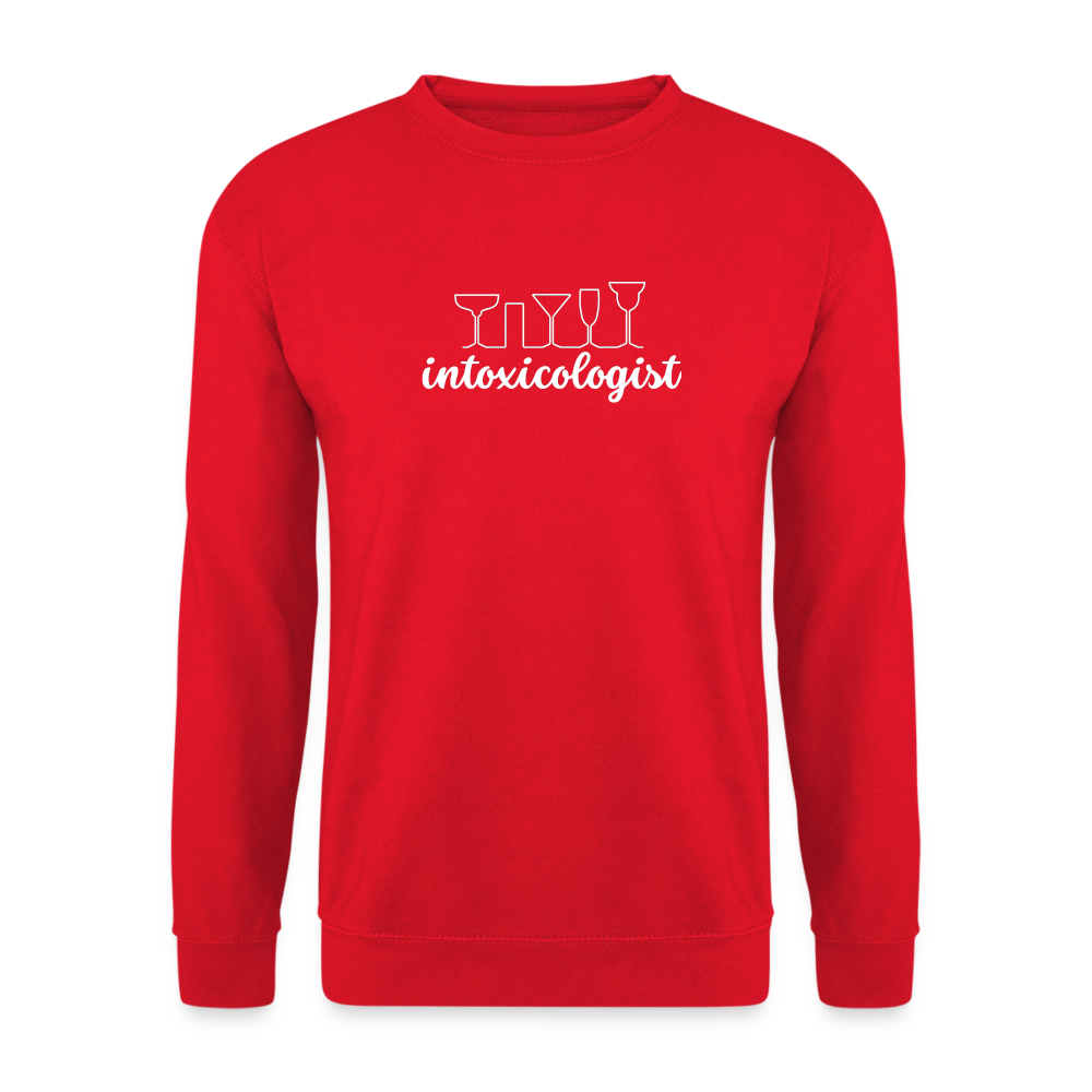 INTOXICOLOGIST - Unisex Pullover - Rot