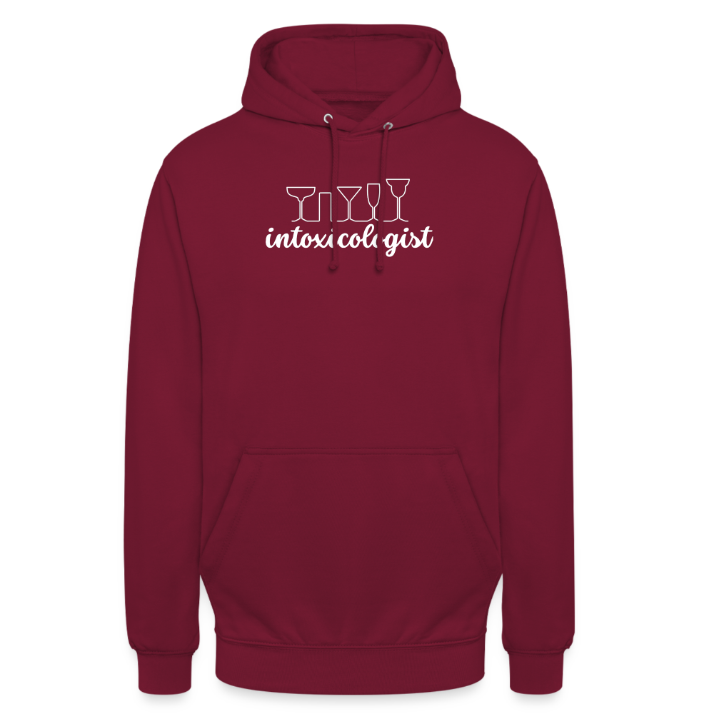 INTOXICOLOGIST - Unisex Hoodie - Bordeaux