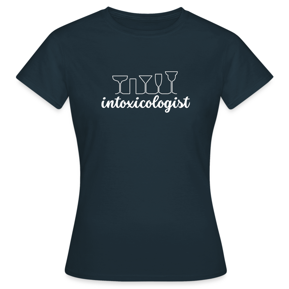 INTOXICOLOGIST - Damen T-Shirt - Navy