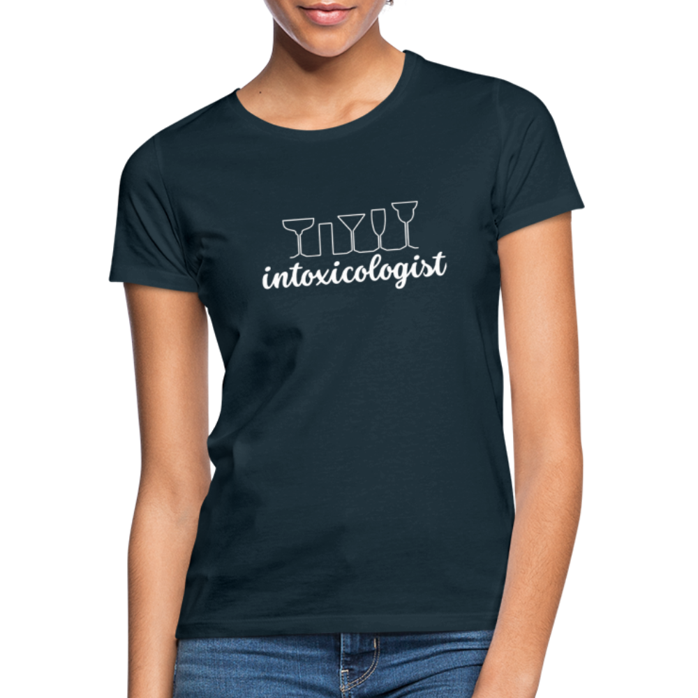 INTOXICOLOGIST - Damen T-Shirt - Navy