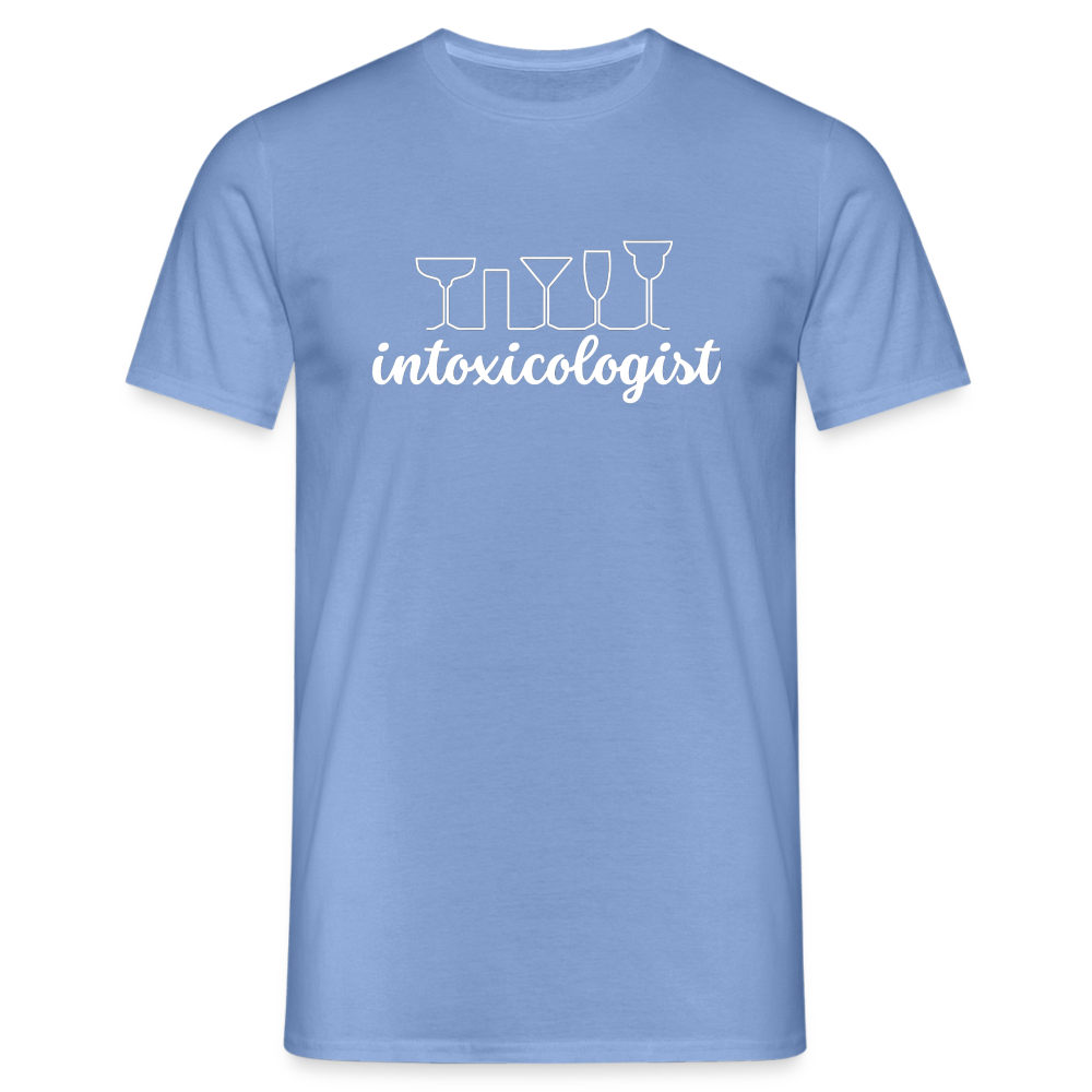 INTOXICOLOGIST - Herren T-Shirt - carolina blue