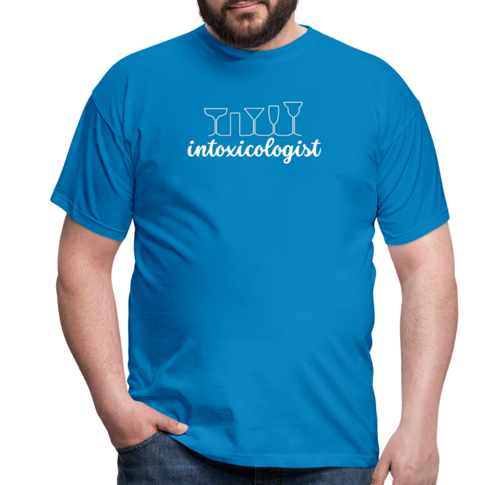 INTOXICOLOGIST - Herren T-Shirt - Royalblau