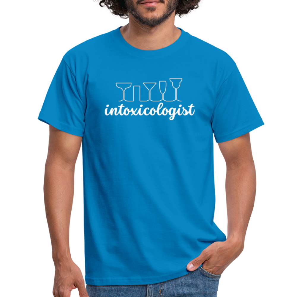 INTOXICOLOGIST - Herren T-Shirt - Royalblau