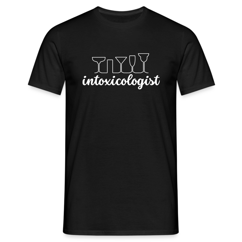 INTOXICOLOGIST - Herren T-Shirt - Schwarz