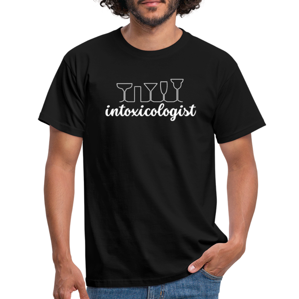 INTOXICOLOGIST - Herren T-Shirt - Schwarz