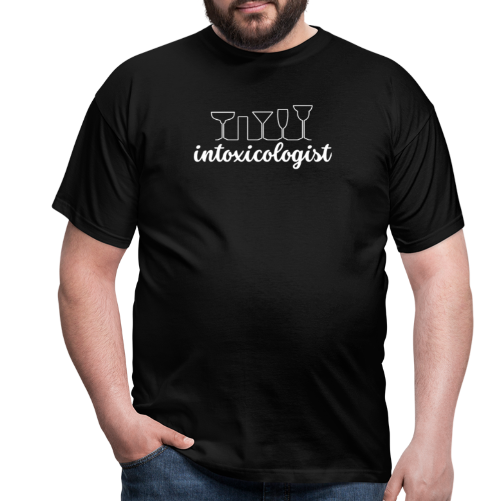 INTOXICOLOGIST - Herren T-Shirt - Schwarz