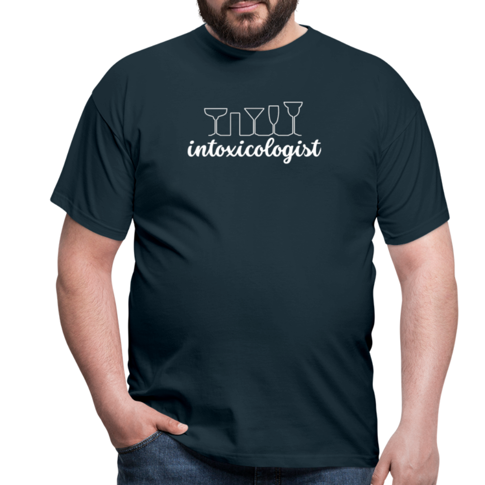 INTOXICOLOGIST - Herren T-Shirt - Navy