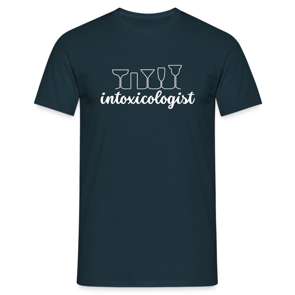 INTOXICOLOGIST - Herren T-Shirt - Navy