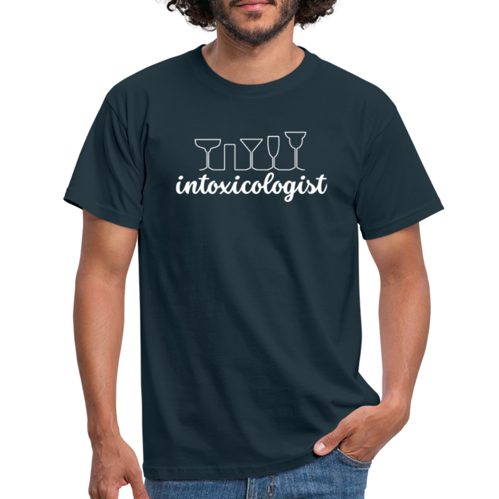 INTOXICOLOGIST - Herren T-Shirt - Navy