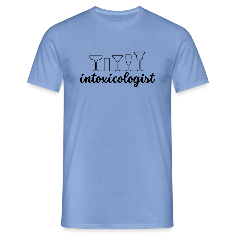 INTOXICOLOGIST - Herren T-Shirt - carolina blue