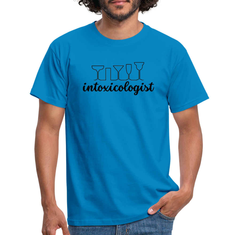 INTOXICOLOGIST - Herren T-Shirt - Royalblau