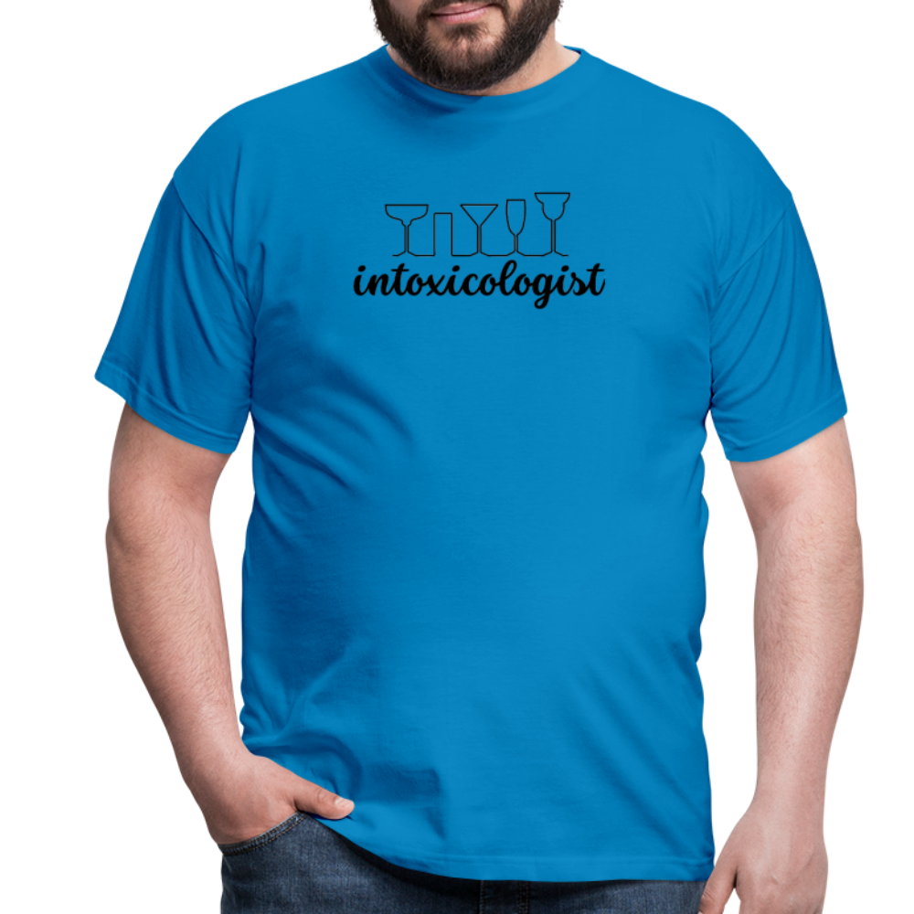 INTOXICOLOGIST - Herren T-Shirt - Royalblau