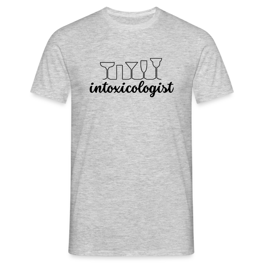 INTOXICOLOGIST - Herren T-Shirt - Grau meliert