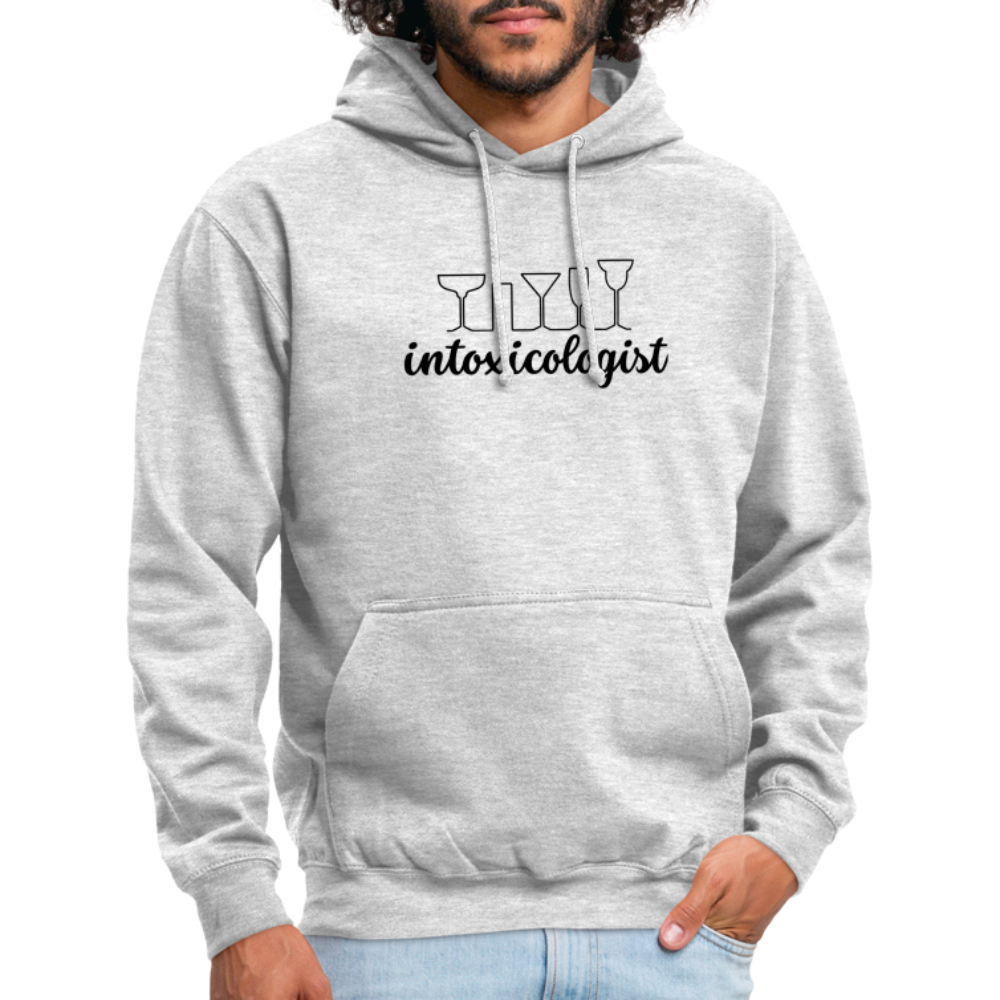 INTOXICOLOGIST - Unisex Hoodie - Hellgrau meliert