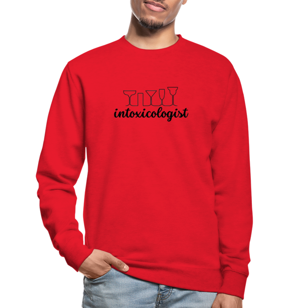 INTOXICOLOGIST - Unisex Pullover - Rot