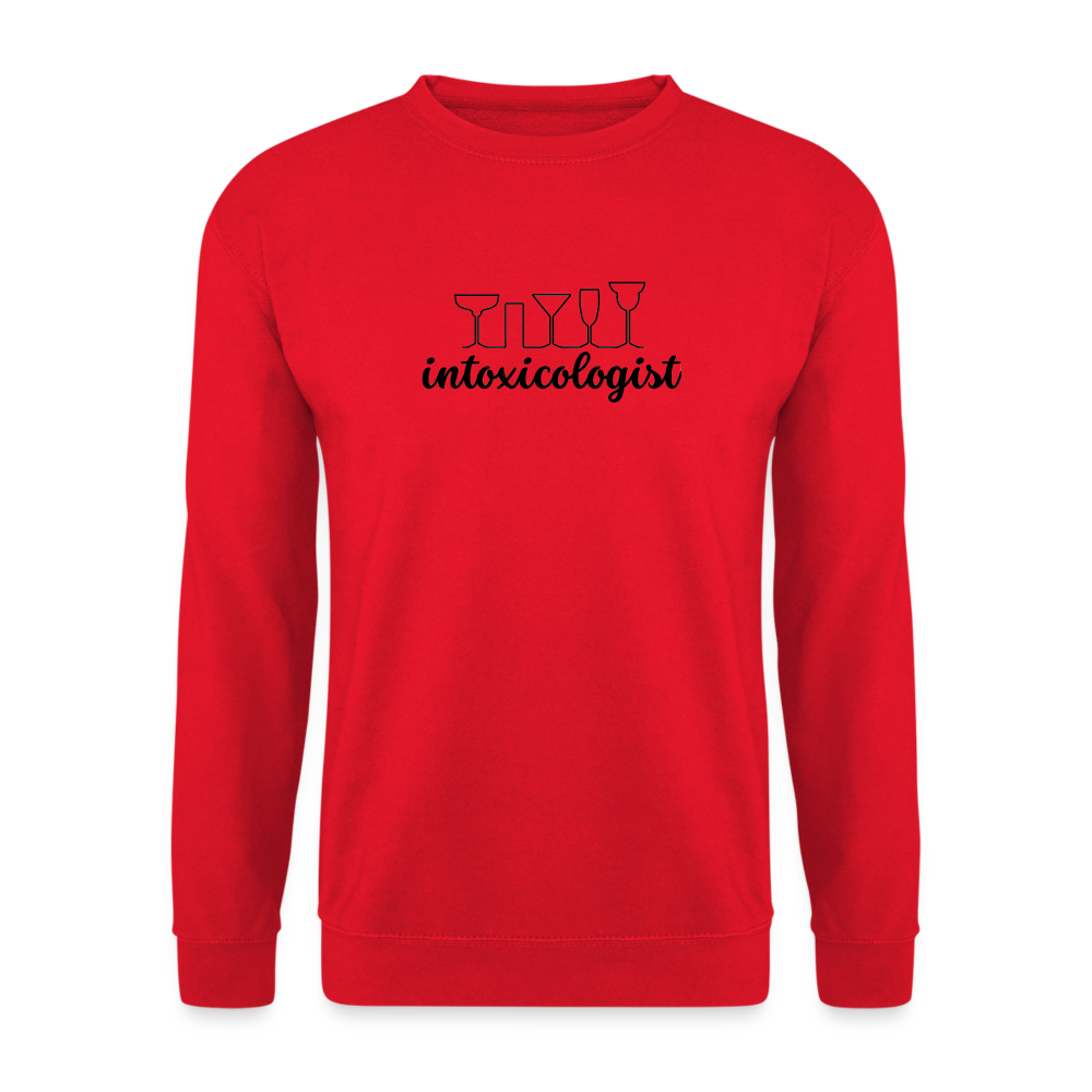 INTOXICOLOGIST - Unisex Pullover - Rot