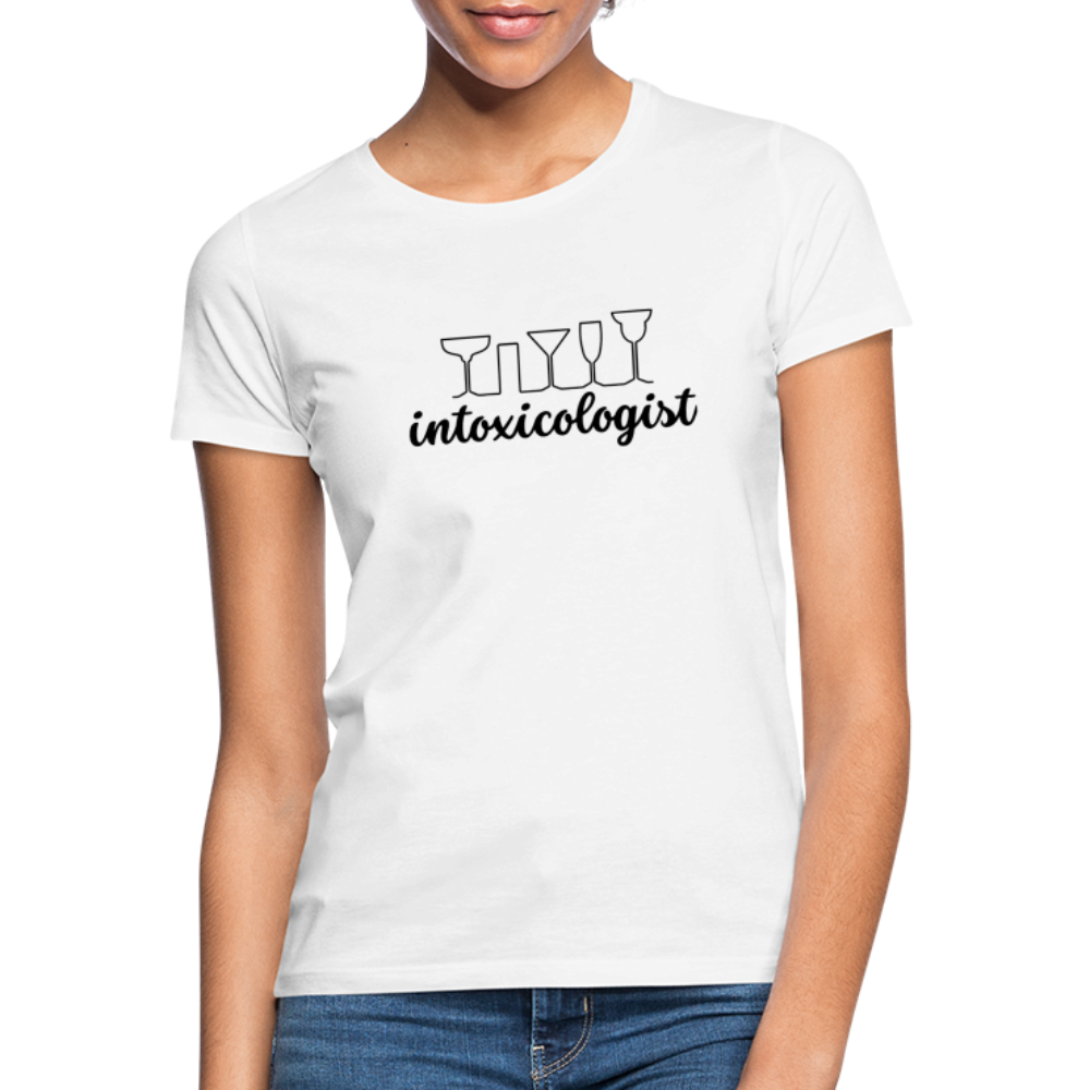 INTOXICOLOGIST - Damen T-Shirt - weiß