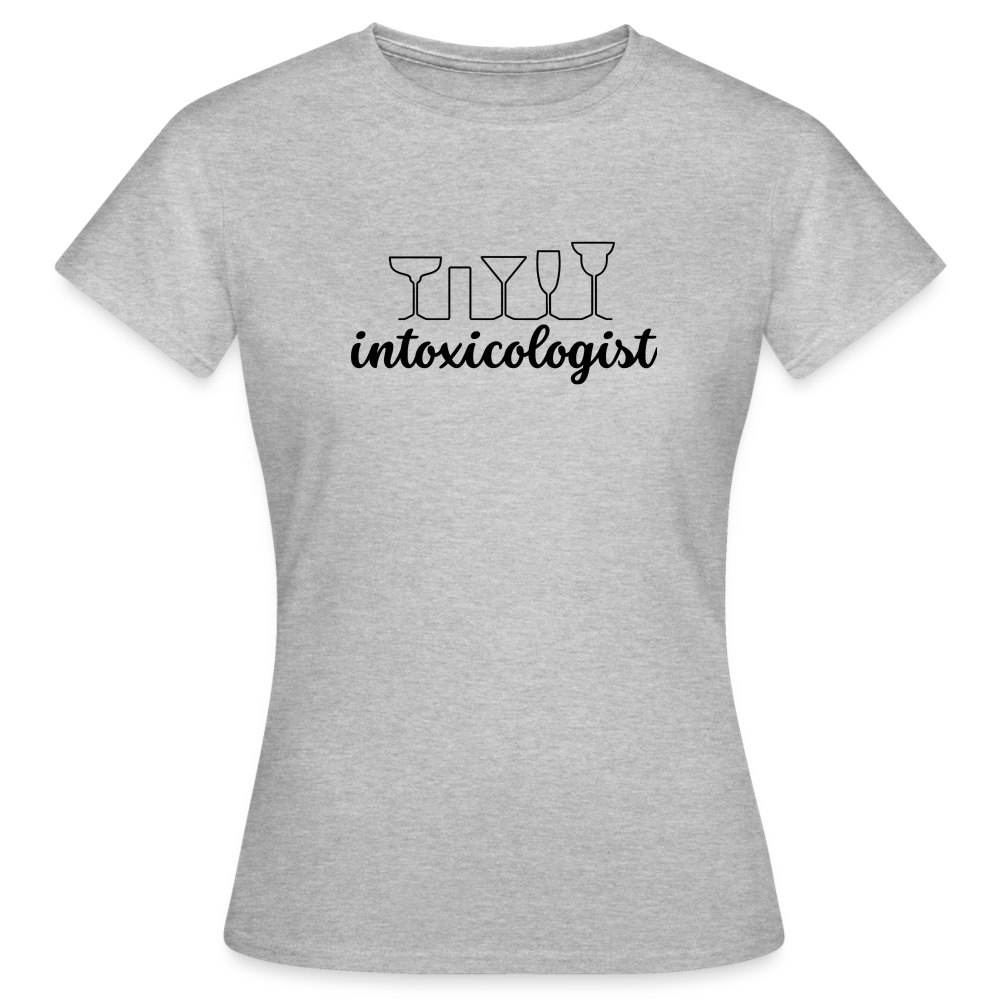 INTOXICOLOGIST - Damen T-Shirt - Grau meliert