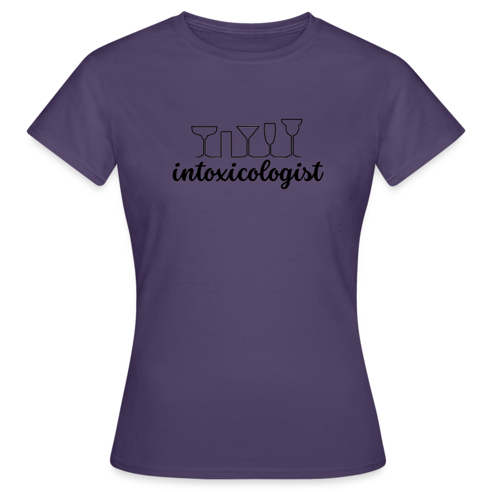 INTOXICOLOGIST - Damen T-Shirt - Dunkellila