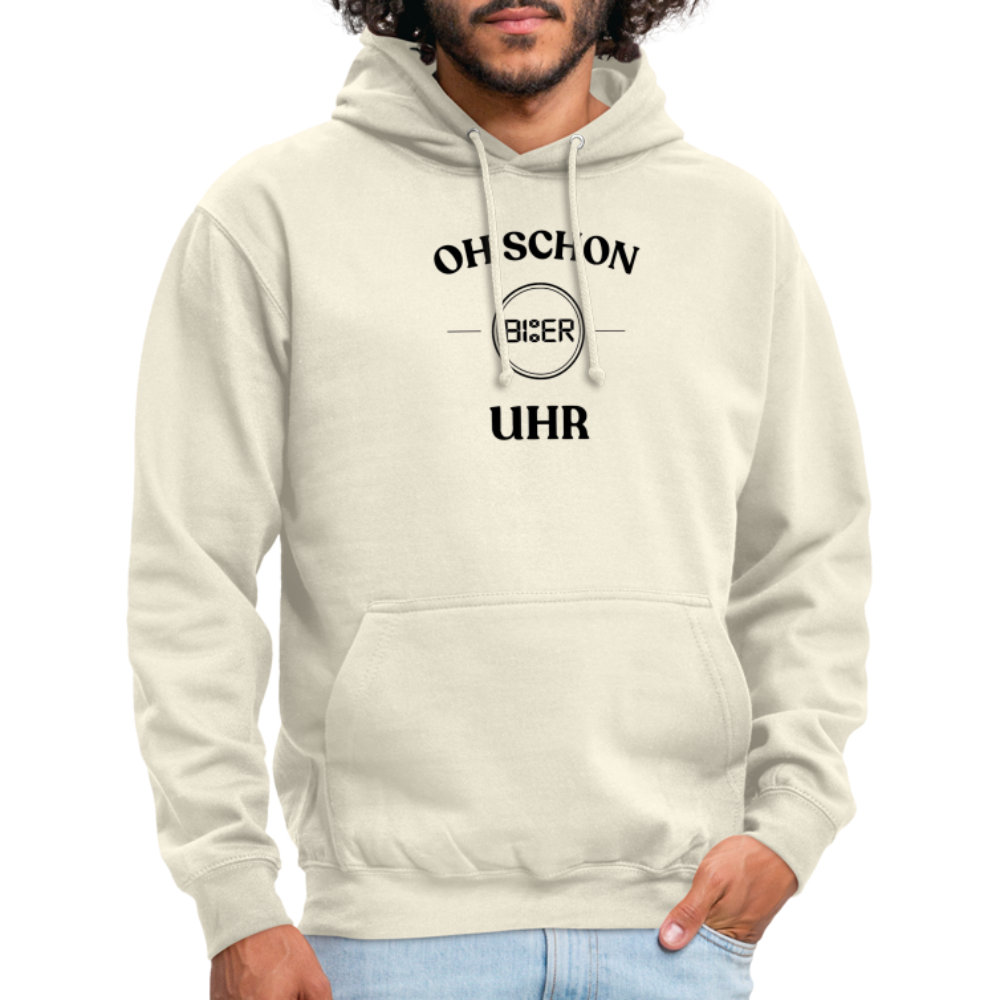 SCHON BIER UHR - Unisex Hoodie - Vanille-Milchshake