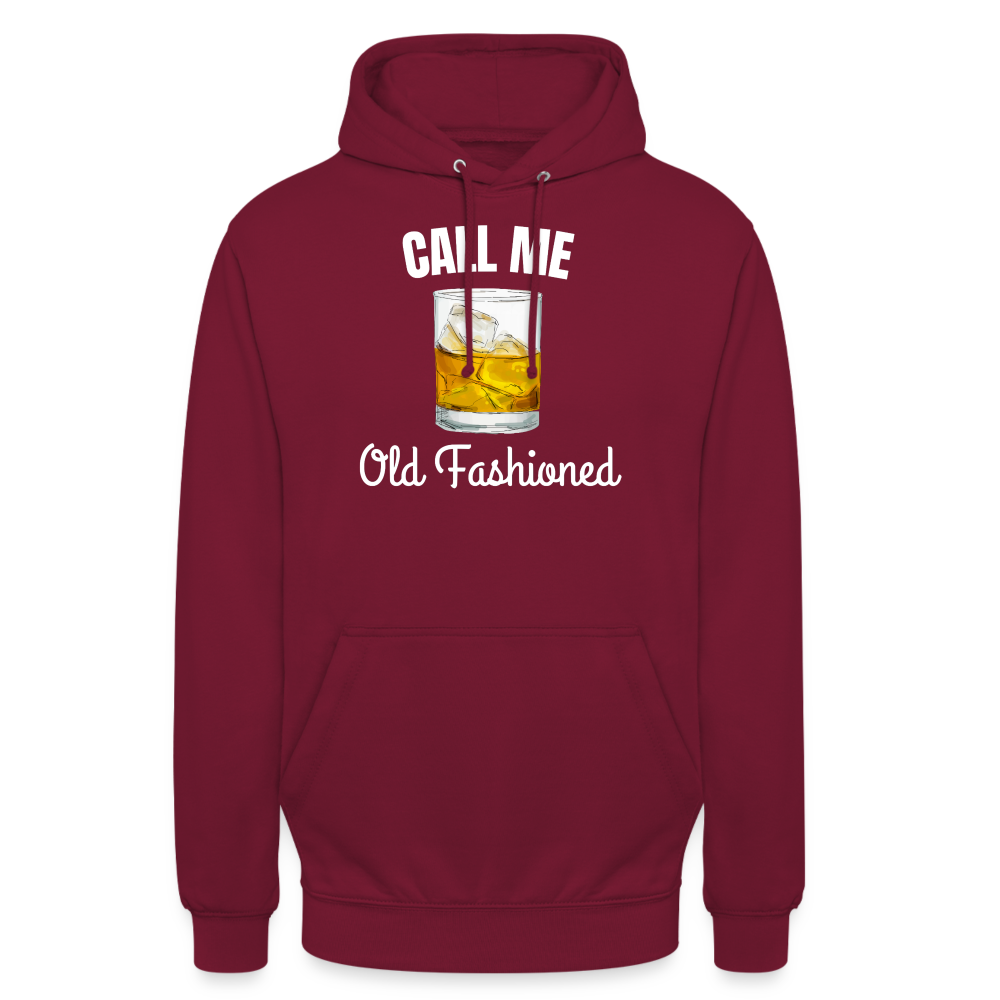 OLD FASHIONED - Unisex Hoodie - Bordeaux